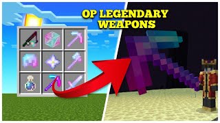 Minecraft but..... there are op legendary weapons