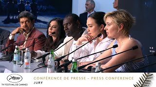 JURY - PRESS CONFERENCE - English - Cannes 2024