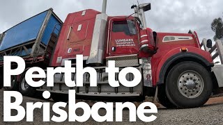 Road Train Perth to Brisbane