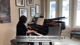 A Maiden’s Prayer (Modlitwa dziewicy) Op. 4