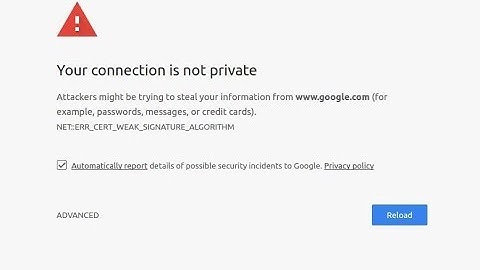 Fix Your Connection Is Not Private||NET::ERR_CERT_COMMON_NAME_INVALID Error In Google Chrome