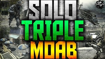 MW3: SOLO TRIPLE MOAB on Resistance Domination - HUGE THANK YOU!