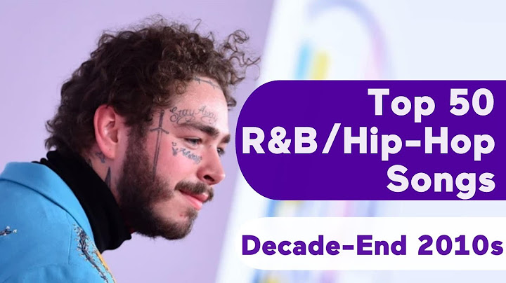 Billboard top 50 hip hop of the decade năm 2024