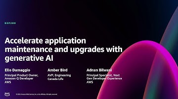 AWS re:Invent 2024 - Accelerate application maintenance and upgrades with generative AI (DOP209)