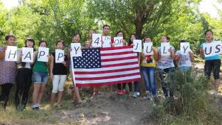 Happy 4th of July wishes from Kazygurt , Kazakhstan to America