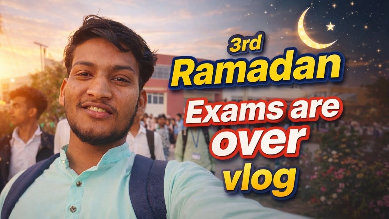 amader exam Seshoye gelo full Vlog||exam Last day Vlog video 
