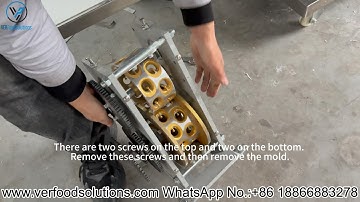 VERFOODSOLUTIONS How to Replace and Install the Imitation Handmade Dumpling Machine Forming Mould