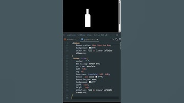 day:001 water bottle loaders using html and CSS #frontend #html#css#frontenddevelopment