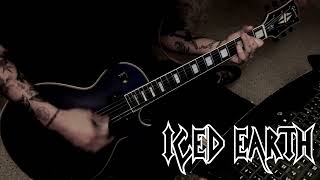 Iced Earth - Dark Saga / The Last Laugh (Alive in Athens) - Jon Schaffer Guitar Cover