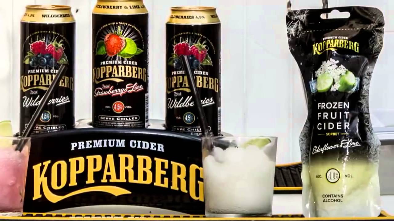 Kopparberg's Frozen Fruit Cider Launch YouTube