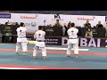 WKF Dubai Karate 2021 Thrilling Final Team Kata Japan Unsu Kata 