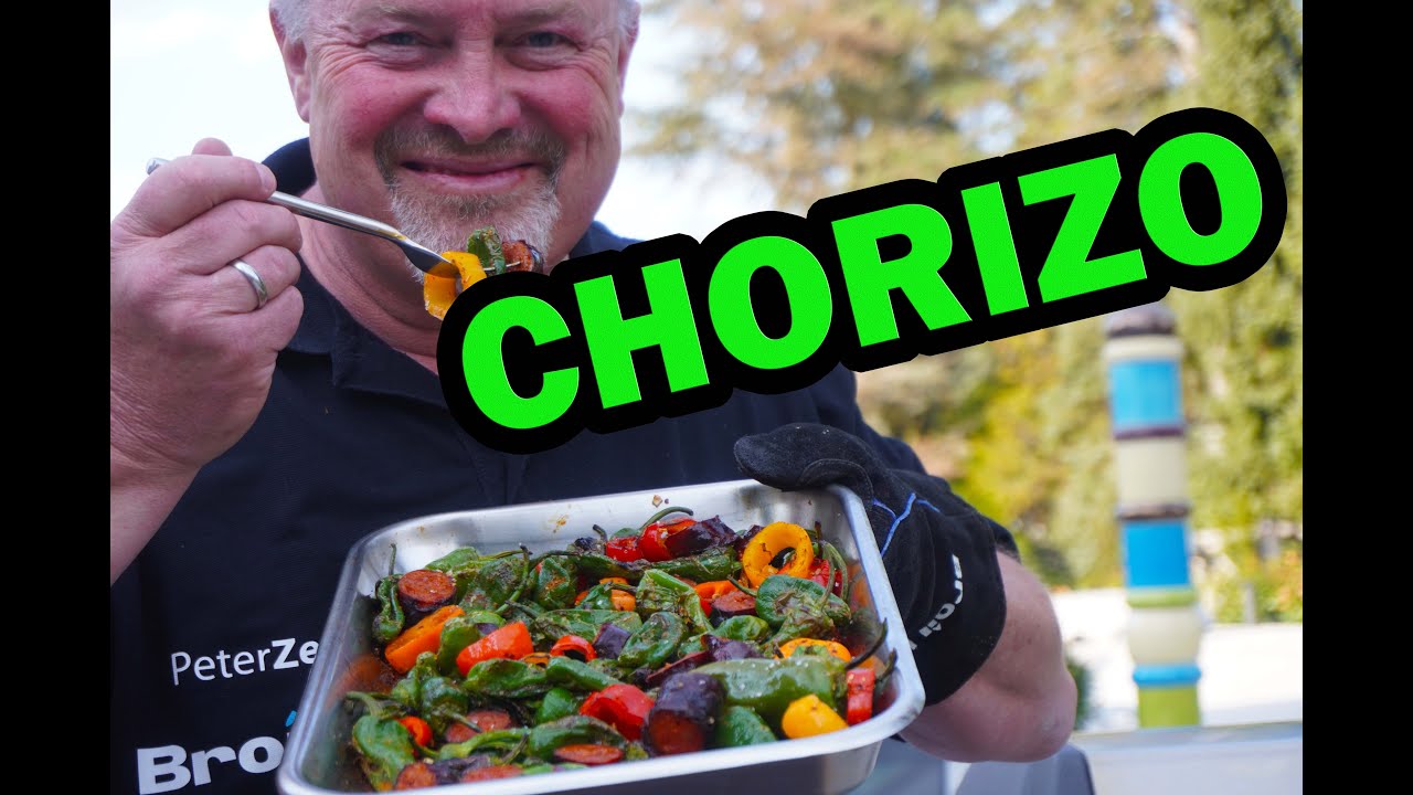 Chorizo mit Pimientos de Padron