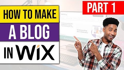 How to make your own website or blog with Wix 🔥 Part 1