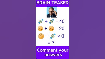 🤔➕ "Can You Crack This Impossible Math Riddle? 🧩 #MathChallenge #BrainGame"