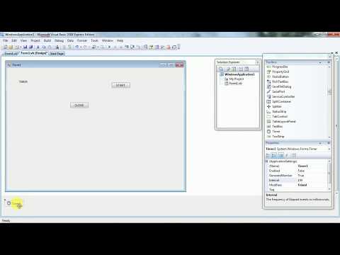 HOW TO CREATE A TIMER IN VISUAL BASIC (JUST IN 5 MINUTES)