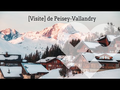 [Peisey-Vallandry] la station vue du Ciel