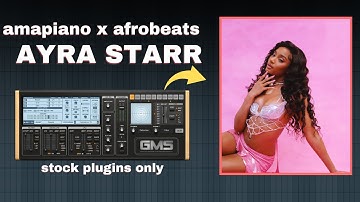 How to make Afrobeat x Amapiano in FL Studio with stock plugins