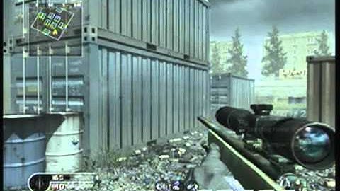 CoD4 1v1 GameBattles MLG quickscopes 2