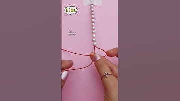#shorts✨️Super Easy Pearl knotting Technique. Useful & Easy