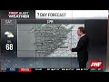First Alert Forecast: Clearing later today with chilly air tonight