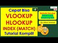 Tutorial Cepat Bisa VLOOKUP HLOOKUP dan INDEX MATCH di Excel | Cara Menggunakan Rumus VLOOKUP