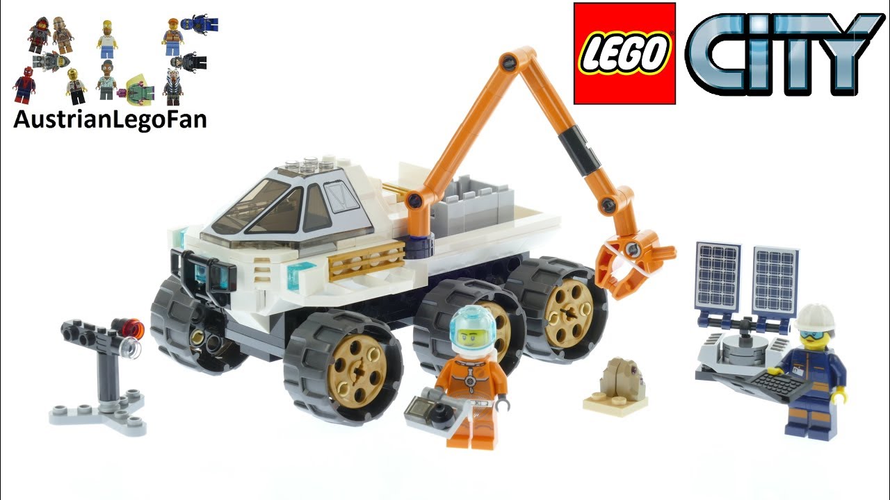 Lego 60225 CITY ROVER TEST DRIVE Space Adventure Mars expedition Vehicle Toy