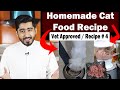 Healthy - Homemade Cat Food Recipe || Raw Beef -  Balanced Diet | Vet Approved || Vet Furqan Younas