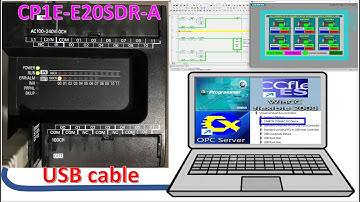 PLC Omron OPC Server connect with WinCC Flexible 2008 SP5 SCADA OPC Client