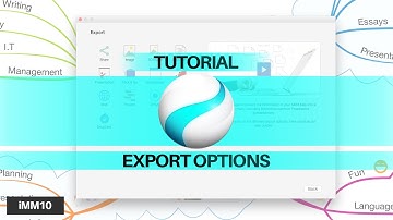 Tutorial: Export Options - iMindMap 10