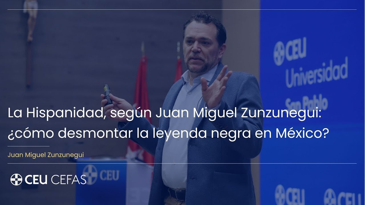 Juan Miguel Zunzunegui | ¿Cómo desmontar la leyenda negra en México?