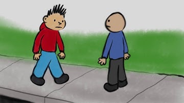 Social anxiety walking down the street