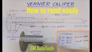 Paano basahin at gamitin sa madaling paraan Vernier Caliper | How to read Vernier Caliper ?