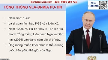 Giáo án PowerPoint Bài 21 (P1): Liên bang Nga và nước Mỹ từ năm... | GA điện tử Lịch sử 9 chân trời