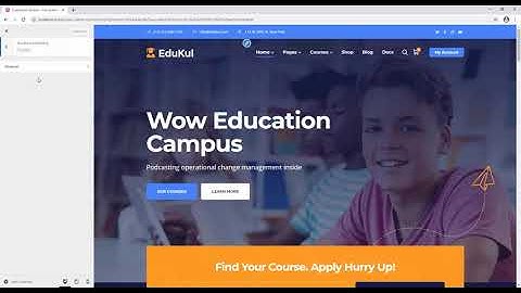 Edukul | Education LMS & Courses WordPress Theme Introduction and Installation Video