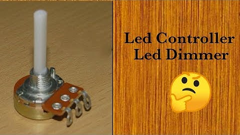 Led Controller Using Bc547 Transistor//Led Dimmer#newinventionsyoutubechanneleasyprojects