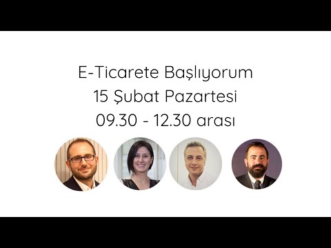 E-TİCARETE BAŞLIYORUM (Bu Eğitim Kaçmaz)