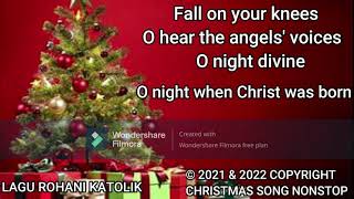 Video thumbnail of "O Holy night - HomeTown (Lyrics)"