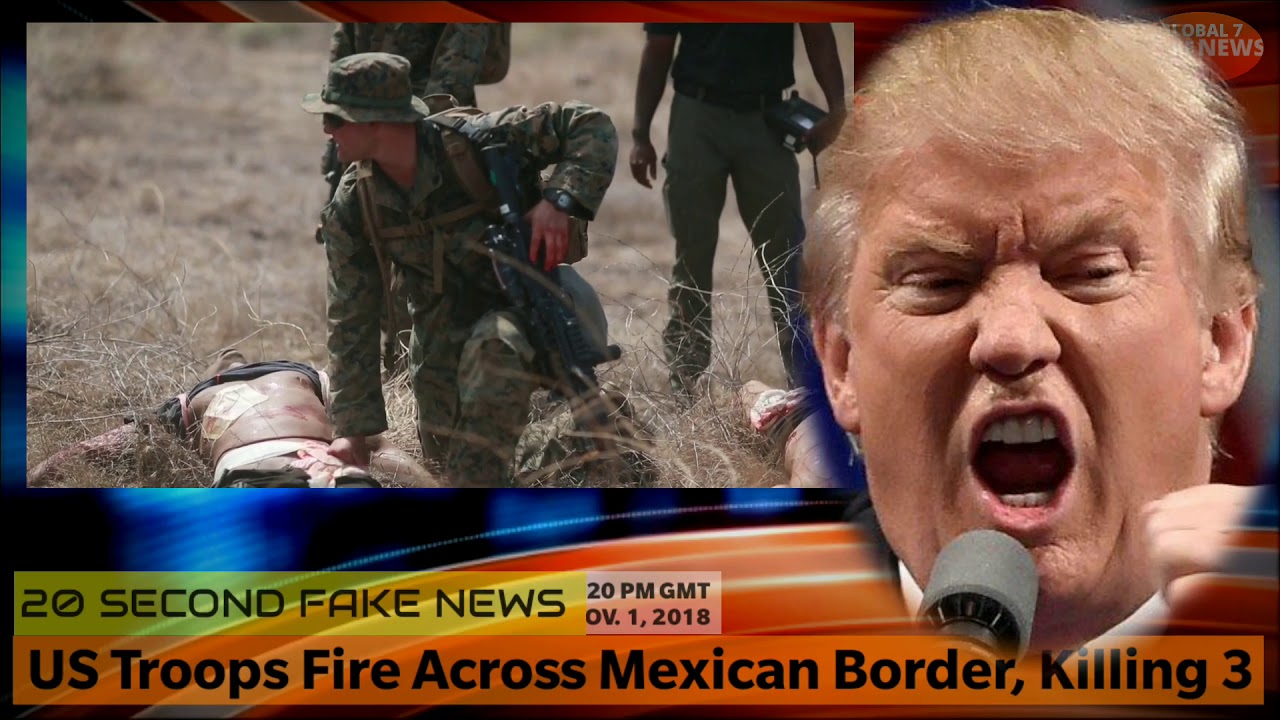 ⁣US troops Fire Across Mexican Border, Killing 3 Children - US Army News Today