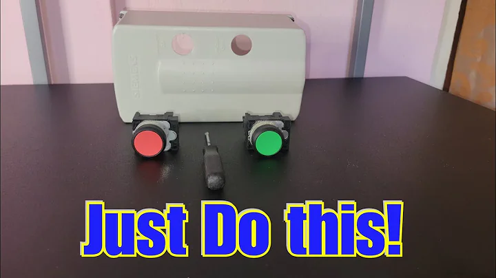How to Install and Remove Siemens Push Button Switch