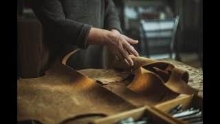 Leather crafting. Countryside.lt