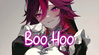 「Nightcore」 Boo Hoo - Cjbeards ft. Scarlett ♡ (Lyrics)