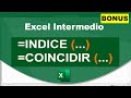 Función Indice y Coincidir en Excel
