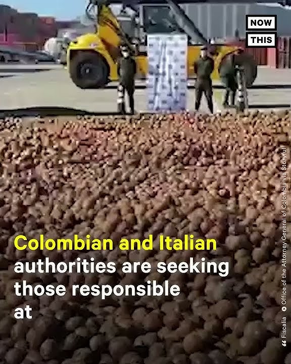 Drug Bust Finds 20k Coconuts Filled With Cocaine #Shorts