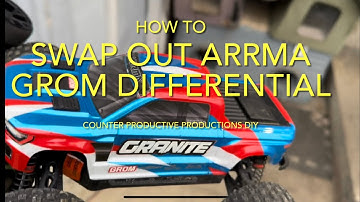 How to swap out Arrma Grom differential