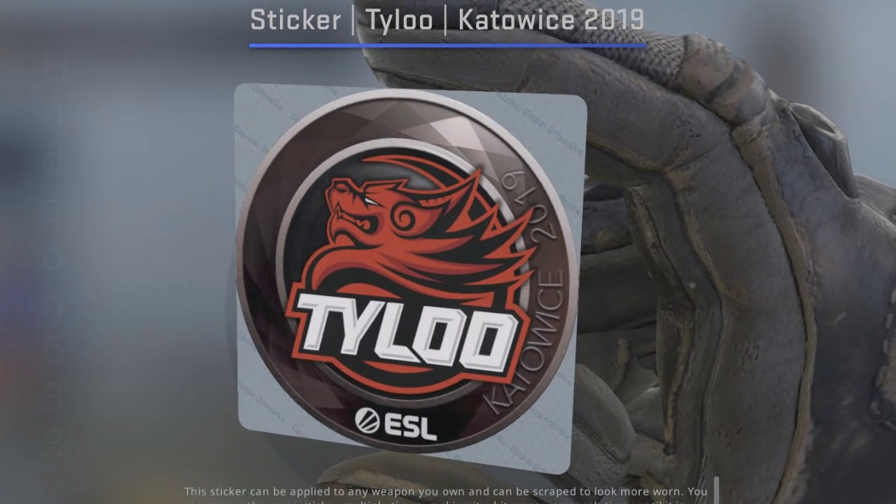 Tyloo Katowice 2019 Sticker