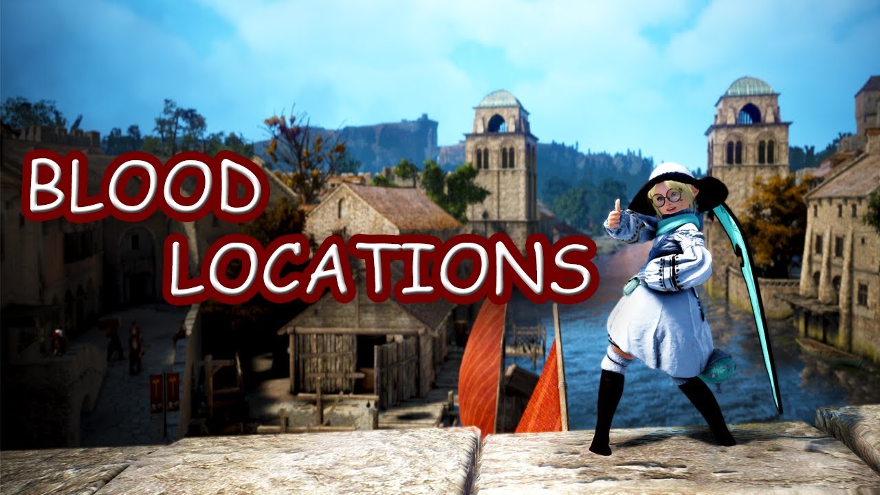 BDO Gathering in 2020 5 Blood Locations for Alchemy! YouTube
