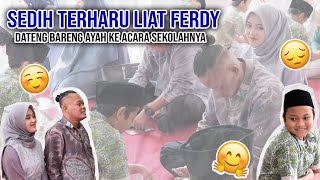 AYAH NEMENIN FERDY SUPAYA LANCAR UJIAN SEKOLAHNYA