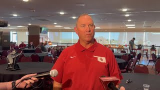Skip Johnson reacts to OU baseball landing No. 9 seed in NCAA tournament, ORU matchup