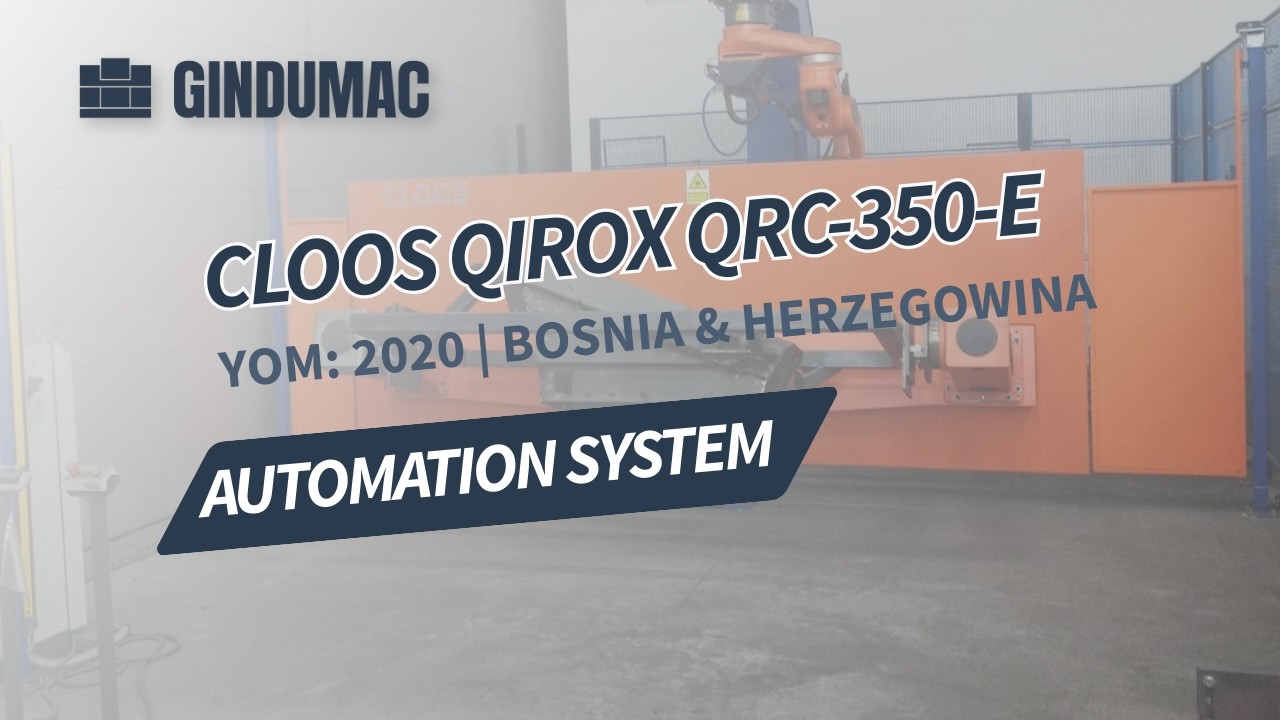 ➤ Used CLOOS QIROX QRC-350-E For Sale | gindumac.com