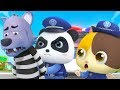 Super Polisi Menangkap Pencuri | Bayi Panda | Lagu Anak-anak | BabyBus Bahasa Indonesia